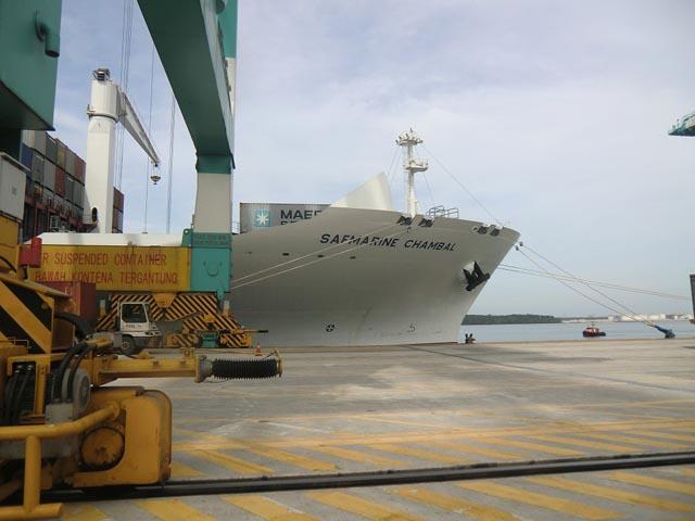 Maersk Safemarin Chambal container vessel
