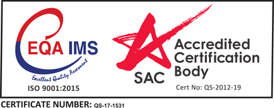 Certifié ISO 9001:2015