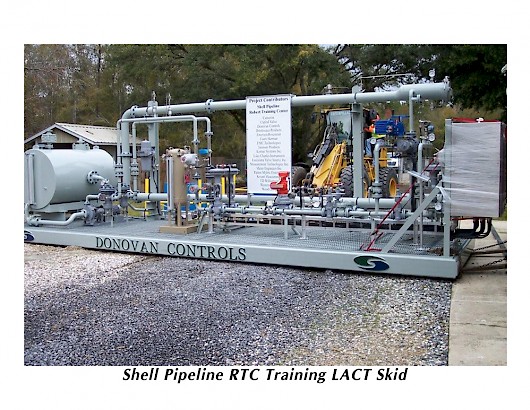 Shell Pipeline RTCトレーニングLACTスキッド